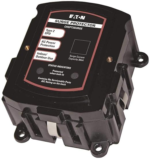 Eaton CHSPT2SURGE SPD Type 2 Chsp Whole Home Surge Protector, Nema 4, Single Phase, 120/240 Volts, Ul 1449 3Rd Edition
