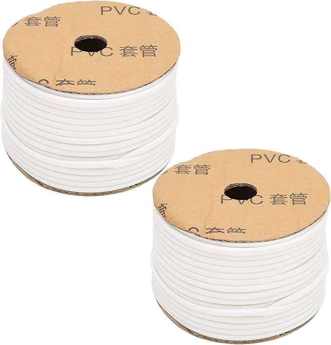 PVC Casing Wire Core Marking Protection Sheath Tube Durable Flexible Wear for Supvan Tube Printers 2Pcs (ZMY-1.5)