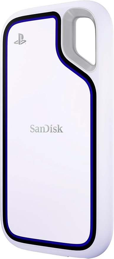 SanDisk 1TB Extreme Portable SSD, Officially Licensed for PlayStation 5 Console and PC - up to 1000MB/s, USB-C, USB 3.2 Gen 2, Drop Protection - External Solid State Drive - SDSSDE62P-1T00-G25