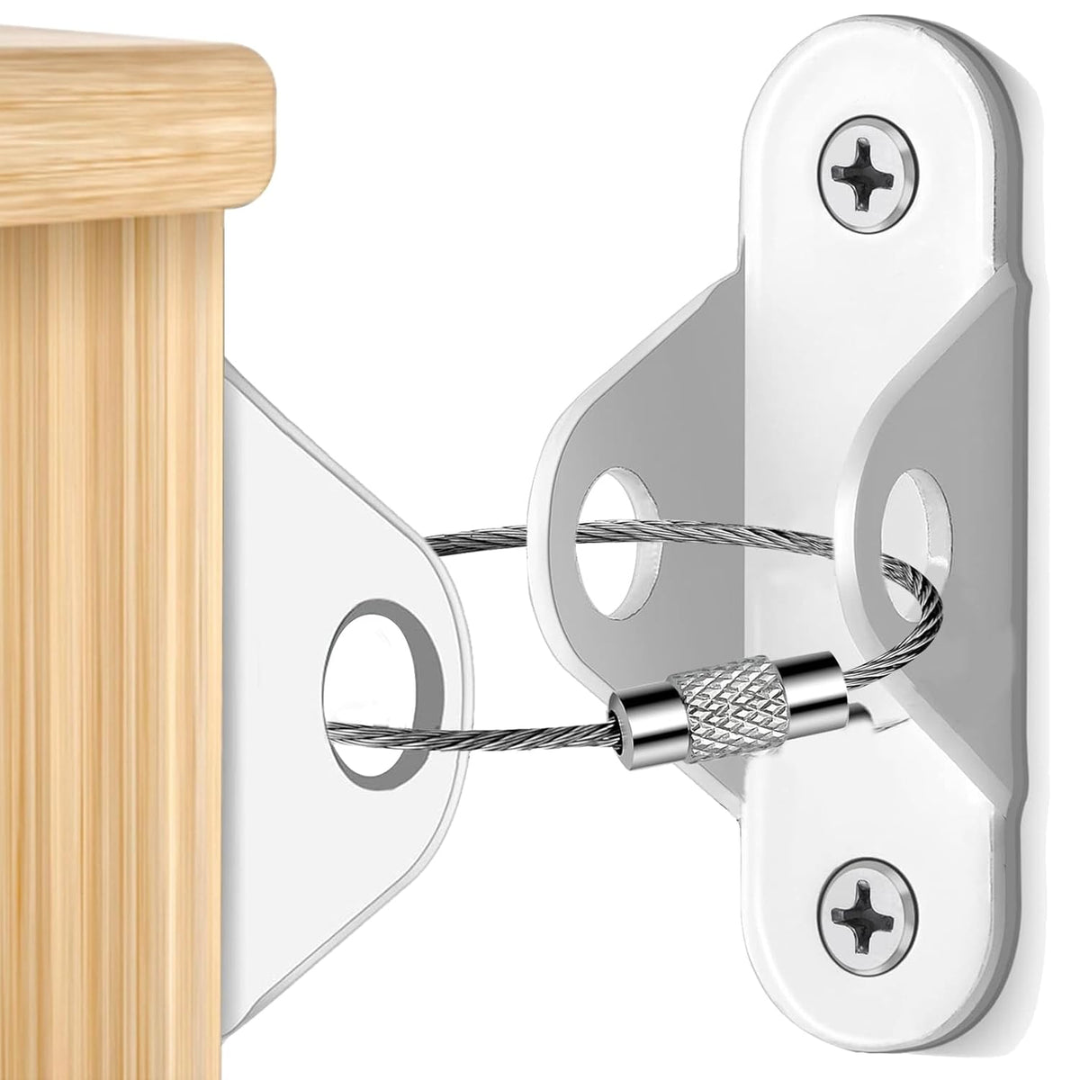 Furniture Anchors (12 Pack) for Baby Proofing & Pet Protecting, Furniture Straps Anti Tip Furniture Wall Anchor Securing 400 lbs/Keep Baby Pet Safety from Falling Furniture, Earthquake Straps