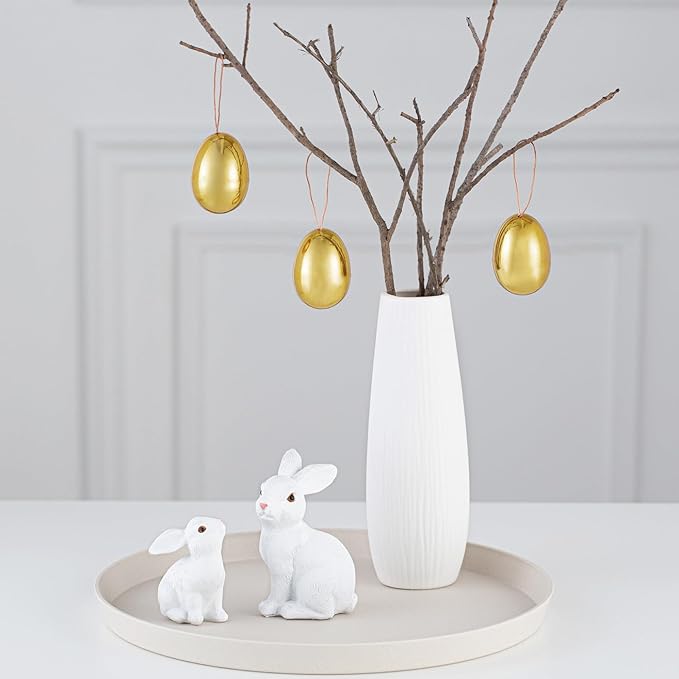 MAIBAOTA Large White Bunny Decor Easter Decoration for Home Spring Decoration for Home Table Decor Rabbit Figurines