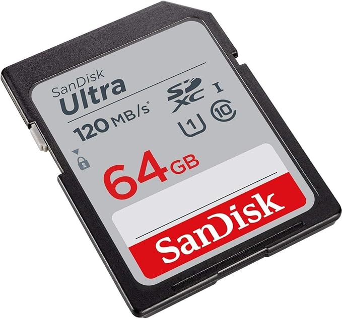 SanDisk (2-Pack) 64GB Ultra SDXC UHS-I Memory Card - 120MB/s, C10, U1, Full HD, SD Card - SDSDUN4-064G-GN6IN + Green Extreme 4 in 1 Memory Multi Card Reader
