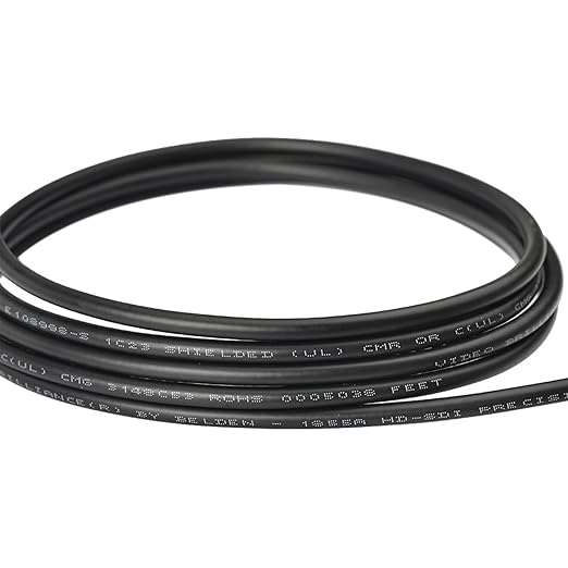 Superbat 3G 6G SDI Cable 2ft BNC Male to Male Right Angle 75 Ohm SDI Video Cable Thin & Short Belden 1855A（2-Pack for HD Camera CCTV Monitor Video Switcher SDI Splitter etc