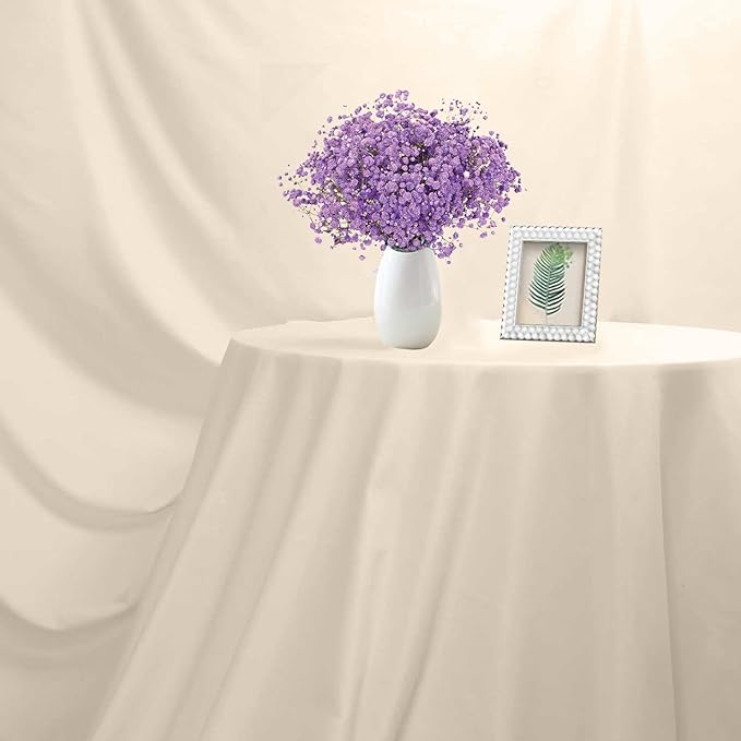 Cream Photo Backdrop for Photoshoot Cream Background for Photography Photo Backdrop Curtain for Party 8 x 10 FT
