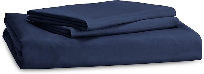 Bedsure Duvet Cover California King Size - Soft Double Brushed Bedding Set for Kids & Adults, Zipper Closure, 3 Pieces, Includes 1 Duvet Cover (104"x98") & 2 Pillow Shams, NO Comforter, Navy Blue