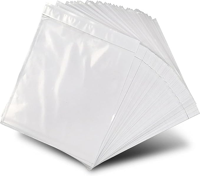 4.5x5.5 Packing List Mailing Envelopes Shipping Envelopes Packing List Clear Adhesive Shipping Label Sleeves Shipping Supplies for Small Businesses(500 Pcs)