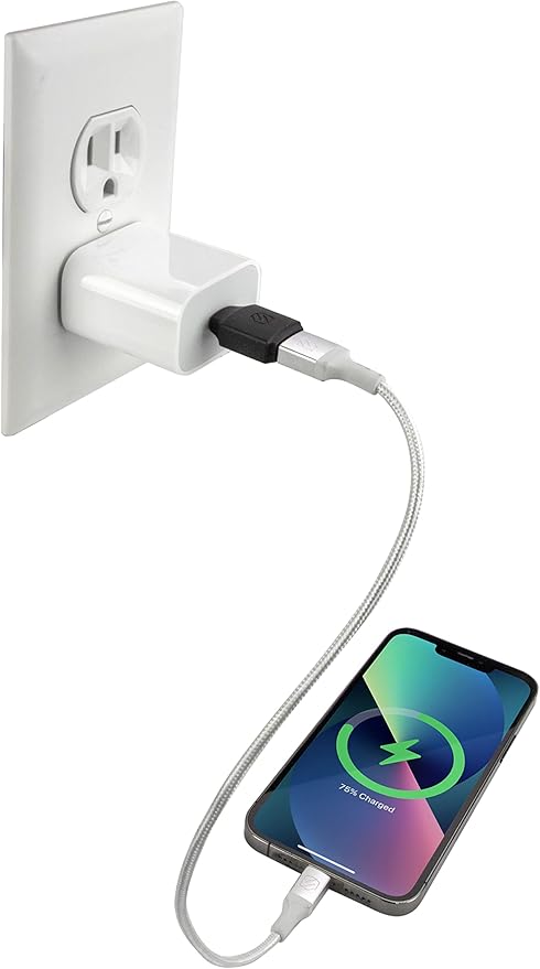 Scosche CAA2PK-SP Strikeline USB Type-A to USB Type-C Adapter 2-Pack – Black