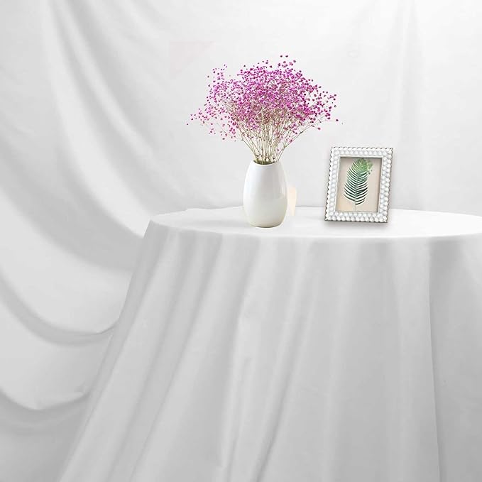 White Photo Backdrop for Photoshoot White Background for Photography Photo Backdrop Curtain for Party 6x9 FT