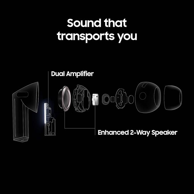 Samsung Galaxy Buds 3 Pro AI True Wireless Bluetooth Earbuds, Noise Cancelling, Sound Optimization, Redesigned Comfort Fit, Silver [US Version, Amazon Exclusive, 2Yr Warranty]