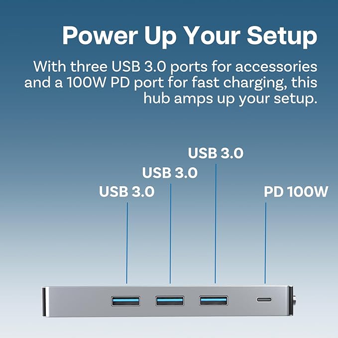 MMOBIEL USB-C Hub to Dual HDMI & DisplayPort 4K@60Hz, 100W Power Delivery, 3X USB 3.0, ETH 1000Mbps– 8-in-1 USB Hub Docking Station – USB-C Adapter Quadruple Display Multiport for Laptop, Tablet etc.