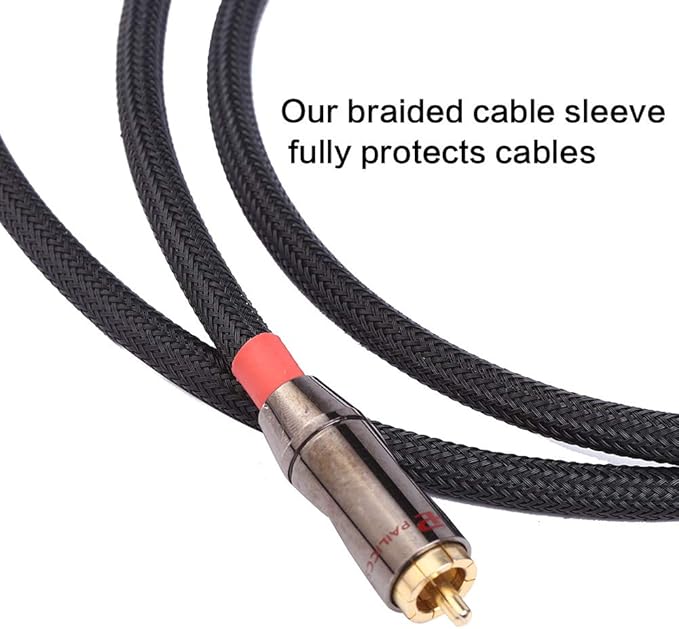 Keco 100ft – 1 inch PET Expandable Braided Cable Sleeve – Wire Sleeving for Audio Video and Other Home Device Cable Automotive Wire - Black