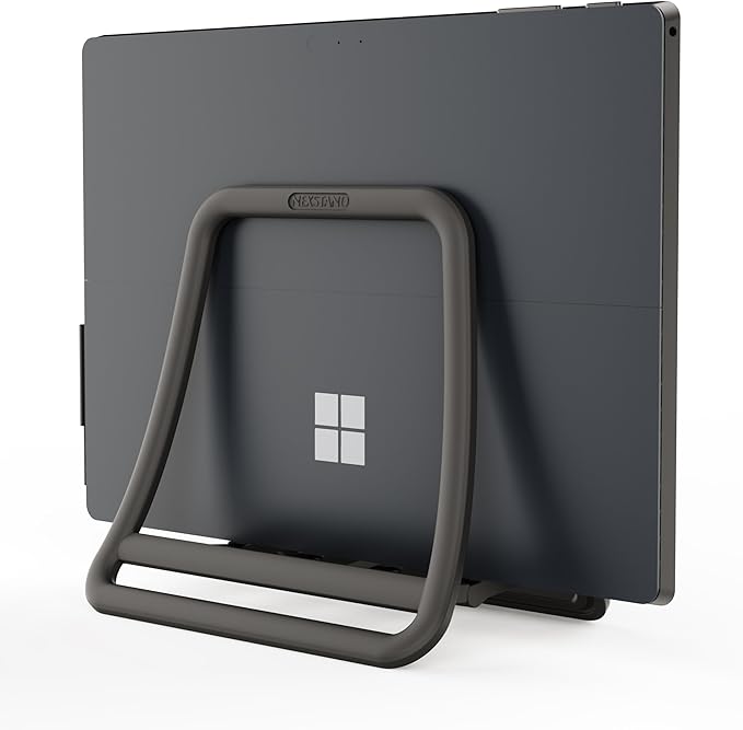 Nexstand K11 Vertical Laptop Stand for Desk,White Desktop Notebook Dock,Vertical Laptop Holder Space-Saving Organizer for All MacBook, Surface, Samsung, HP, Dell