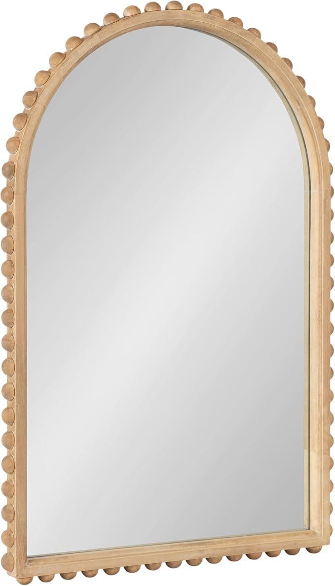 Kate and Laurel Beadbrook Modern Beaded Arched Mirror