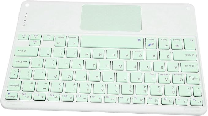 SUNGOOYUE Ultra Slim Keyboard with Touchpad 78 Keys Keyboard Portable Keyboard for Smart Phones Tablets Laptops ()