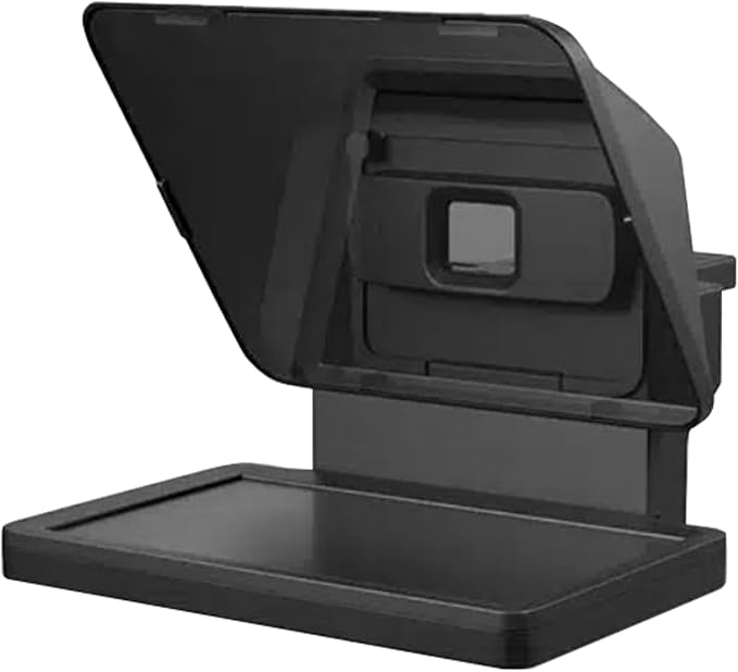 Elgato Prompter – Teleprompter with Built-in Screen for YouTube, Twitch, Zoom and More, 1080 pixels, Supports DSLR/Webcam/Smartphone, Drag & Drop Monitor Display, Works with Mac/PC & Stream Deck