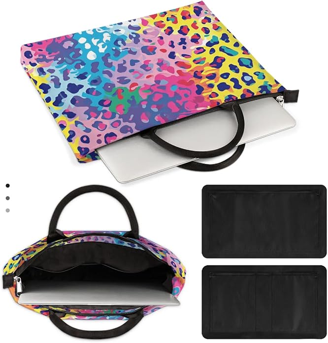 Hsnar 15.6 Laptop Case Briefcase Handbag with Accessory Pocket Slim Laptop Bag Laptop Sleeve