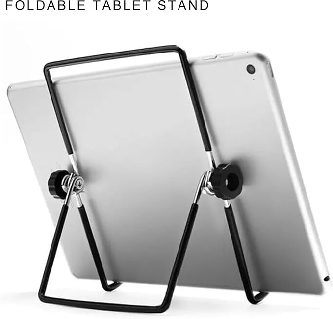 Shurhome Portable Laptop Desk Mount Stand Adjustable Height Tablet Slip Simplifys Charging for Foldable Tablet Stand