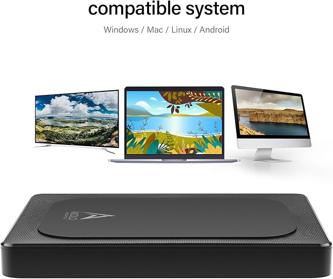 750GB Ultra Slim Portable External Hard Drive HDD-USB 3.0 for PC, Mac, Laptop, PS4, Xbox one,Xbox 360-Super Fast Transmission