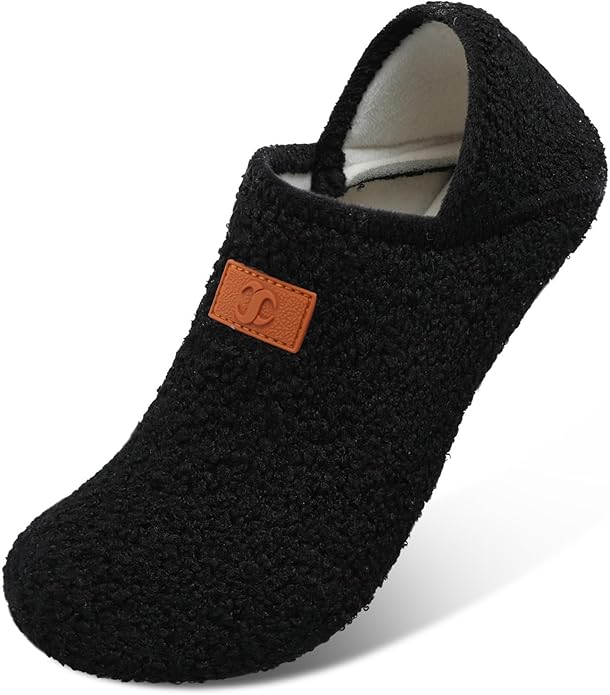 Scurtain Unisex Adults Rubber Sole Slippers