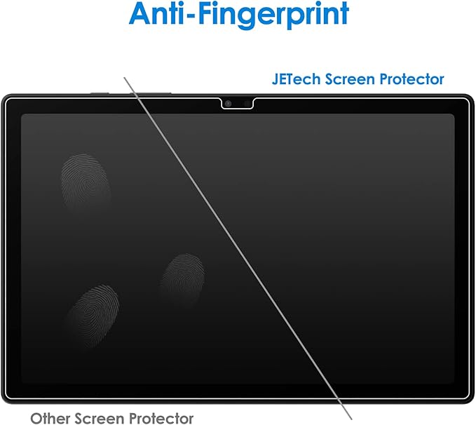 JETech Screen Protector for Samsung Galaxy Tab A8 (10.5-Inch, 2021 Model, SM-X200/X205/X207), 9H Anti-Scratch Tempered Glass Film, HD Clear with Easy Installation Tool, 2-Pack