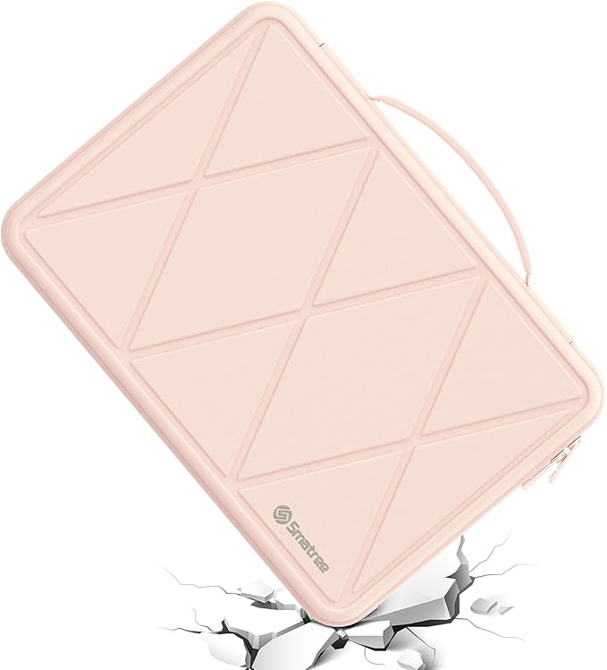 Smatree 15.6 inch Hard EVA Sleeve Compatible for ASUS Chromebook CX15 CX1505, for Vivobook Pro 15 N6506/M6500, for ExpertBook P1 P1503, for Vivobook 15 F512/S15/S15 OLED/Go 15 OLED, Pink (X8273TP)