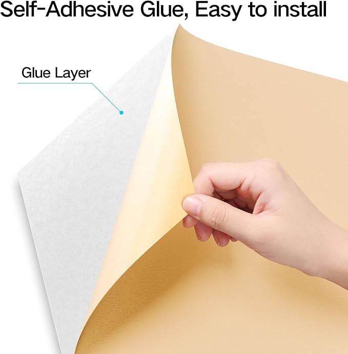 12 Pack Self-Adhesive Acoustic Panels 12" X 10" X 0.4" - Sound Proof Foam Panels with High Density, Stylish Y-Lined Design, Flame Resistant, Absorb Noise and Eliminate Echoes(White)