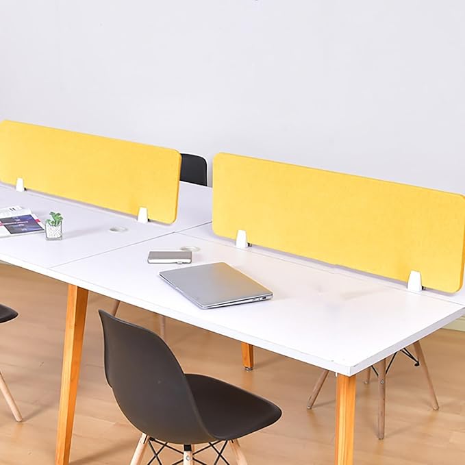 Acoustic Desk Divider Panel - Soundproof Privacy Screen for Offices & Classrooms | Noise-Reducing Partition That Increases Private Space in Homes, Libraries & Workspaces(Style 4,30x60cm)