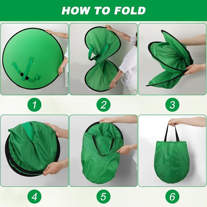 1 PC Green Screen Background, Nylon Background Screen Portable Foldable Backdrop for Live Streaming, Chair Photo Studio Solid (Green, 75cm，only Screen,NO Stand)