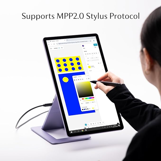 SOTSU FlipAction Touch 14" Premium Portable Monitor SFA14TCLL | FHD IPS Pivoting Dual Laptop Screen | Touchscreen for Cellphone, Gaming, and Travel | PC, Chrome, Android, DeX Compatible