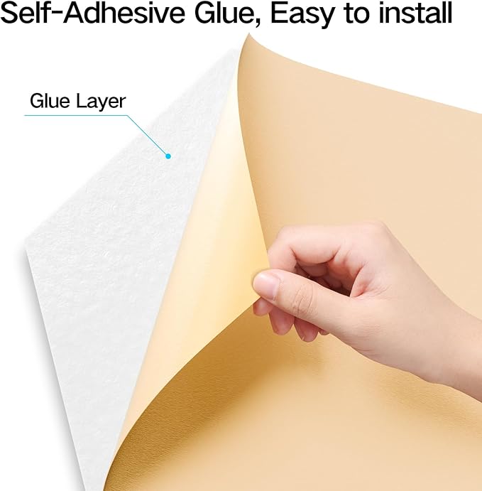 12-Pack Self-Adhesive Acoustic Panels 12" x 10" x 0.4" High-Density, Flame-Resistant Soundproof Foam. Absorbs Noise and Eliminates Echoes, Hexagonal 3D Design(BlackFace)