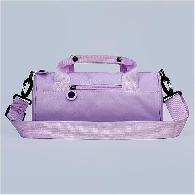 Small Gym Bags Crossbody Tote Workout Travel Duffle Bags For Daily Outdoor Exercise Cycling Swimming Dance Sport (Purple, S)