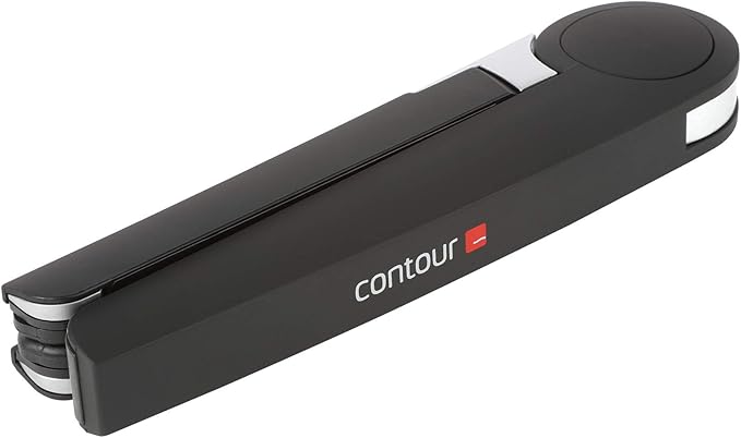 Contour Design Laptop Stand - Adjustable Computer Stand for Desk to Help Reduce Neck Strain and Fatigue - Premium Ergonomic Support - (Aluminium Silver/Black)