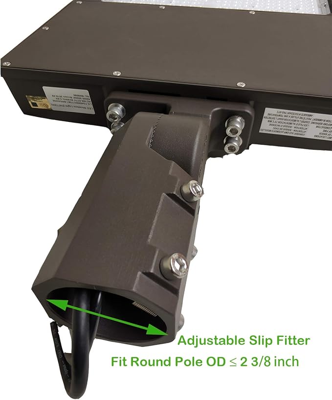 450W LED Parking Lot Lights, LED Street Area Lights, 20KV Surge Protector, 1-10V Dimmable, 1000-1500W MH Equiv LED Shoebox Lights, 63,000LM 5000K 100-277V DLC UL Certified