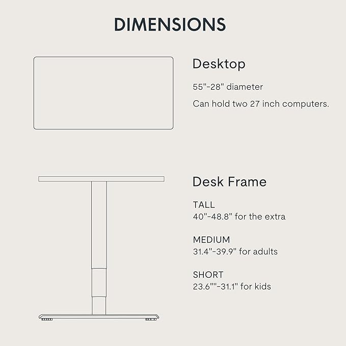 FLEXISPOT E6 MAX Dual Motor 3 Stages Standing Desk 55x28 Inch Whole-Piece Board Electric Height Adjustable Stand Up Desk 150KG Load Capacity(White Frame + White Desktop)