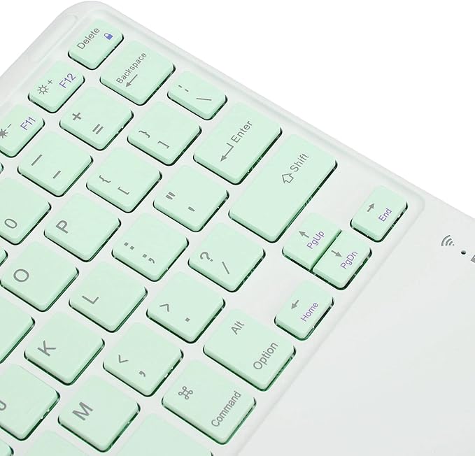 SUNGOOYUE Ultra Slim Keyboard with Touchpad 78 Keys Keyboard Portable Keyboard for Smart Phones Tablets Laptops ()