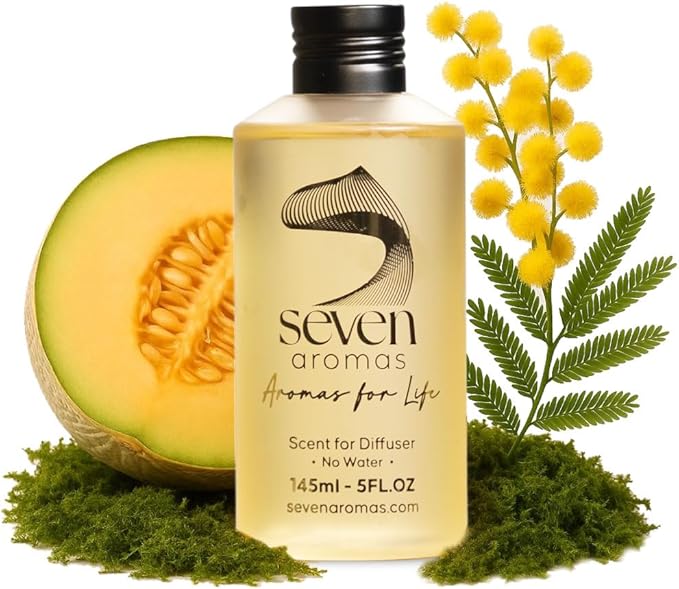 SevenAromas Hotel Scent Diffuser Oil, Luxury Hotel-Inspired Essential Oil for Aromatherapy & HVAC Diffusers – Premium Dropper Bottle - 145 ml 5 FL oz (Hotel Hilton Soft)