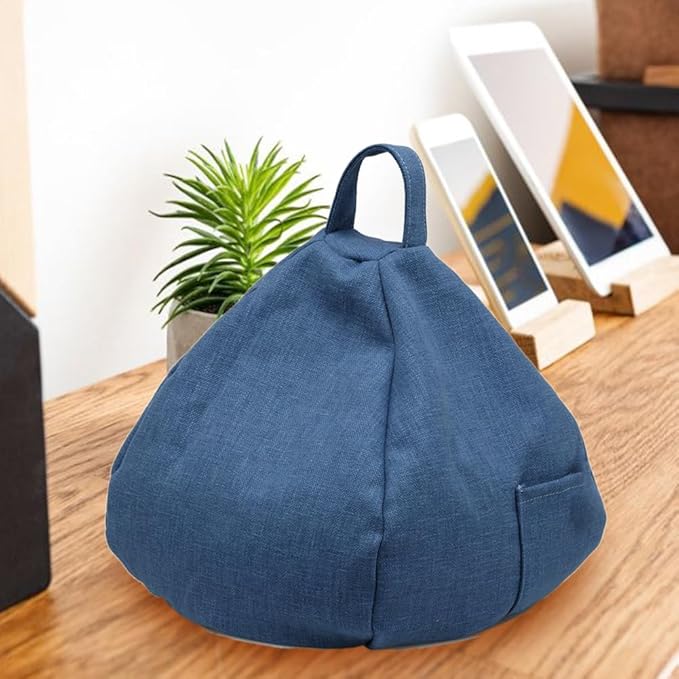 Book Pillow for Reading in Bed, Bed Tablet Holder, Portable Bean Bag Holder, for Bedtime Adventures, Portable Travel Cushion, for Standing Computers, Books, Tablets