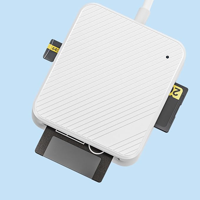 Multi-Slot High-Speed Type-C USB-C Memory Card Reader Smart Media M2 SD SM XD 4-in-1 Adapter Hub Multi-Card Reader Accessory