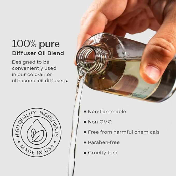AromaPlan Hotel Scents Santal 5 Fl Oz (2 Pack), Luxury Aroma & Hotel Fragrance Diffuser Oil- Hotel Diffuser Oil for Aromatherapy- USA Made, Bigger Bottle, Bolder Aroma & Longer Lasting