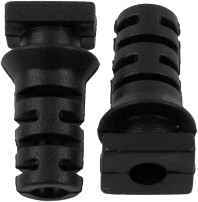 Cable Gland Connector Rubber Cable Sleeve for Power Tool Cord Protector, Strain Relief Bushing for Angle Grinder and Electric Drill,(3.5mm-Black)