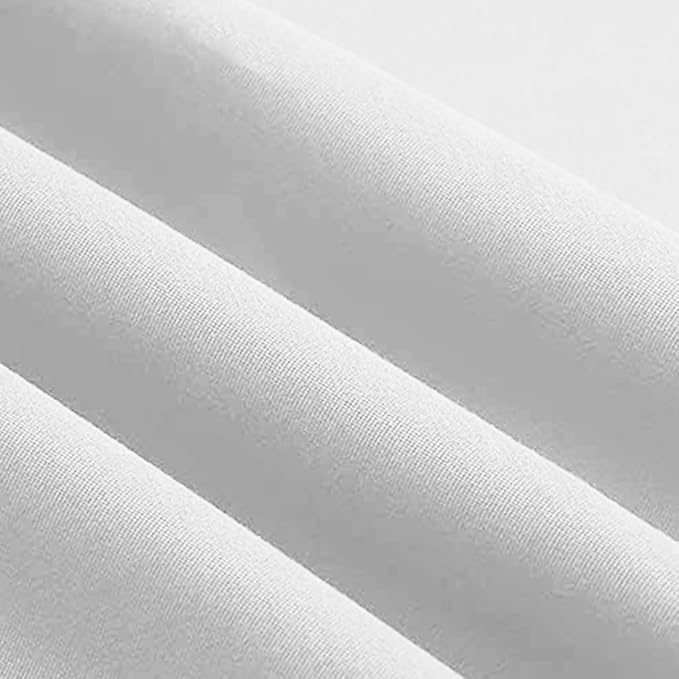 10x20 Ft White Backdrop Background for Photography Photo Booth Backdrop for Photoshoot Background Screen Video Recording Parties Curtain