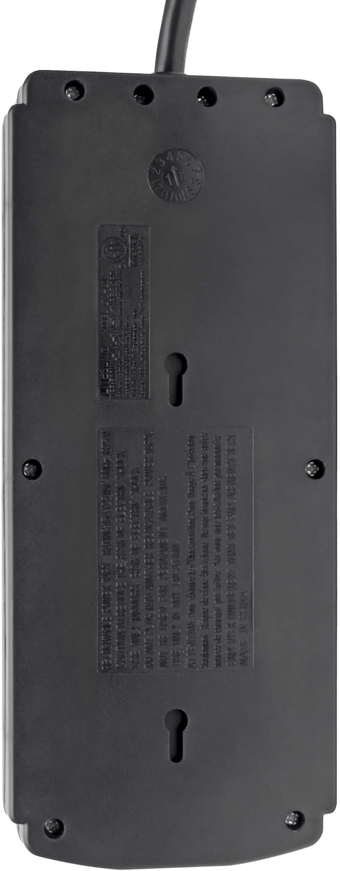 TRIPP LITE USB Charging Computer Surge Protector (TLP88TUSBB) - Black