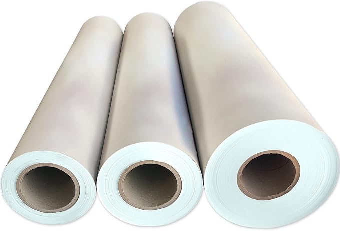 Jillson Roberts Bulk Gift Wrap, Everyday Gift Wrapping Supplies, Pearl Matte Metallic, 1/2 Ream 417 feet x 30 inches