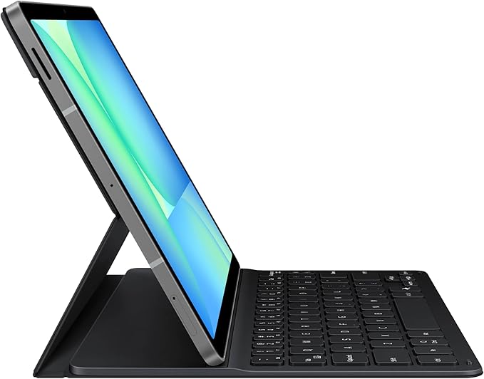 SAMSUNG Galaxy Tab S10 FE 256GB WiFi Android Tablet + Book Cover Keyboard Slim, Large Display, Long Battery Life, Powerful Processor, S Pen, US Version, 2025, 2 Yr Manufacturer Warranty, Gray
