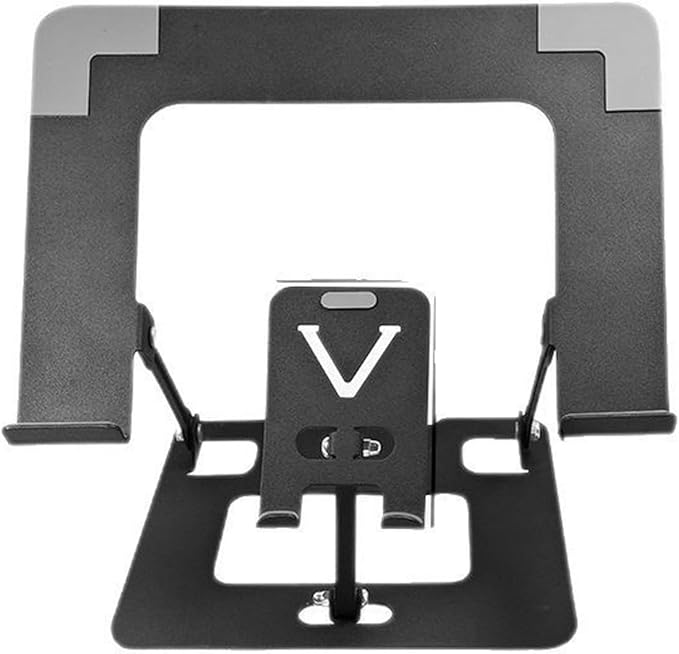 Ywmsfl Foldable Computer Stand Adjustable Tablets Holder Bracket Ergonomic for Laptops Tablets Phones Lightweighted Office Desk with