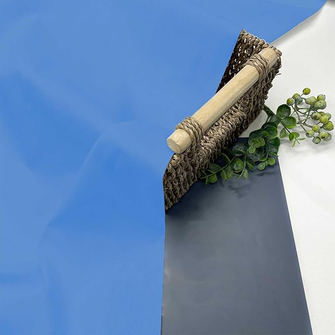 Blue Photo Backdrop for Photoshoot Blue Background for Photography Photo Backdrop Curtain for Party 6 x 9 FT