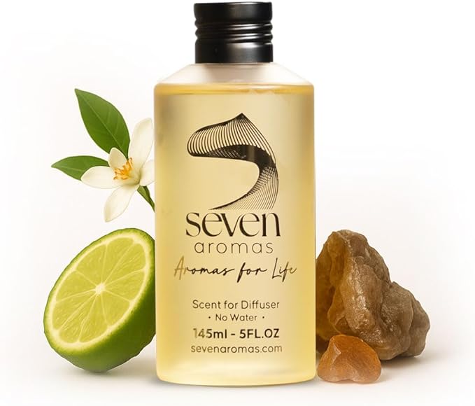 SevenAromas Hotel Scent Diffuser Oil, Luxury Hotel-Inspired Essential Oil for Aromatherapy & HVAC Diffusers – Premium Dropper Bottle - 145 ml 5 FL oz (Hotel Diamond)