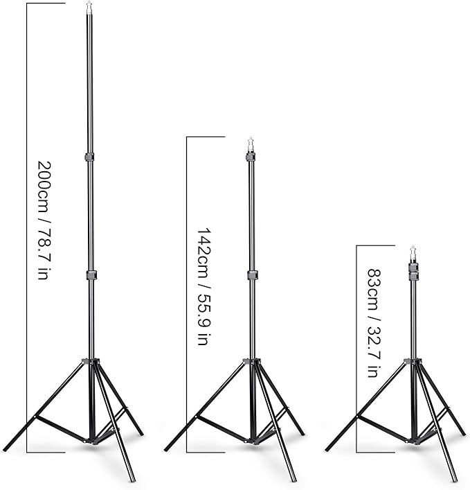 SLOW DOLPHIN Photo Background Support System with Backdrop Stand Kit, 100% Pure Muslin 6.5 Ft x 10 Ft (White/Black) Backdrop,Clamp, Carry Bag for Photography Video Studio
