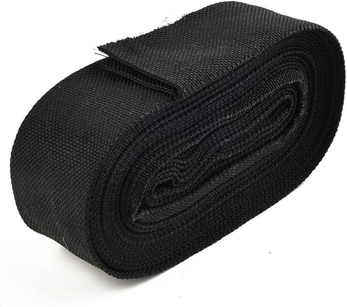 HanOaki Nylon Protective Gear Sleeve Sheath Cable Cover for Welding Torch Hydraulic Hose 25 Feet Length 40mm Diameter