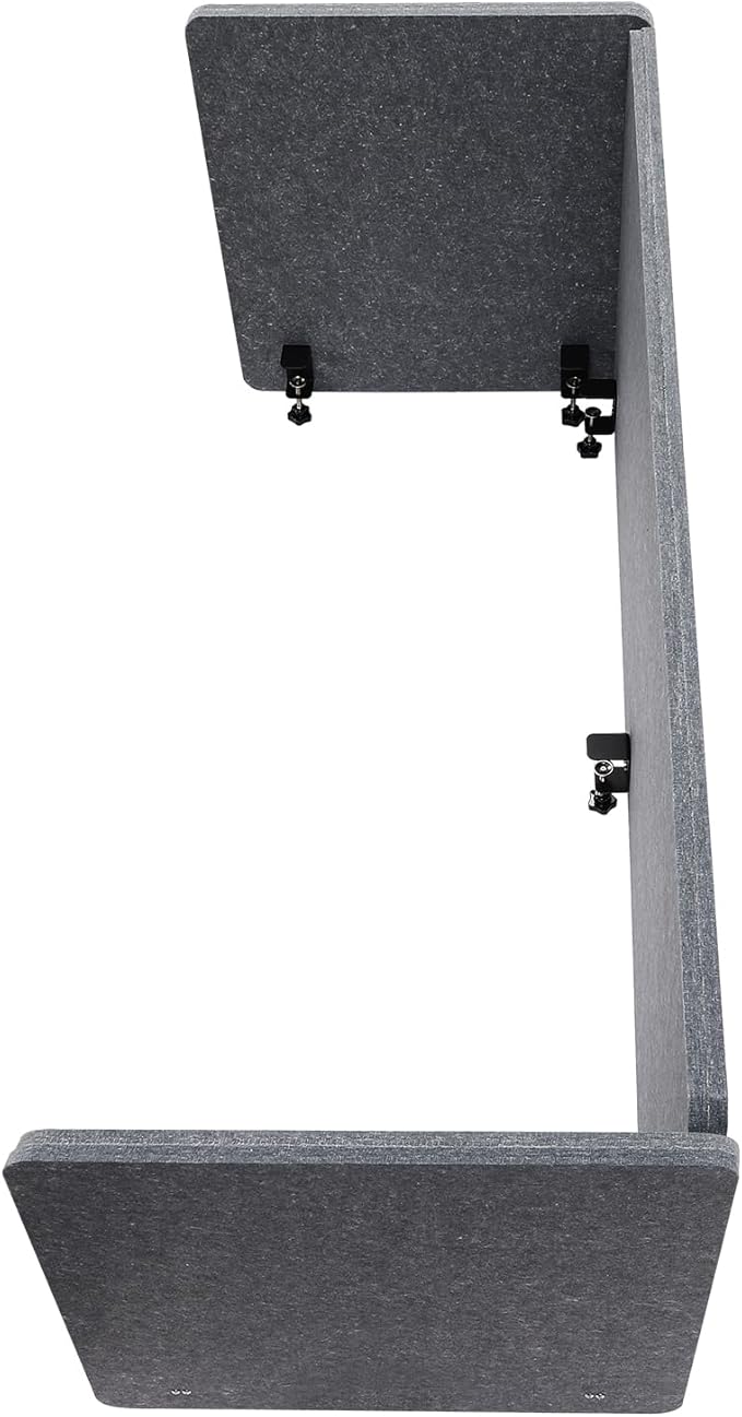 Acoustic Desk Divider, 1-59 x 23.8Inch + 2-23.8Inch x 23.8Inch Side Boards, Noise Reducing Desk Privacy Panel for Office Table Sound Proof Dividers Office Furniture Partitions
